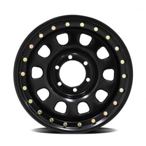Diezel Steel A07-Ib | D-Window Imitation Beadlock Steel Black