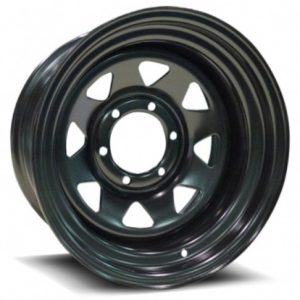 Diezel Steel A17 | 8-Spoke Steel Black
